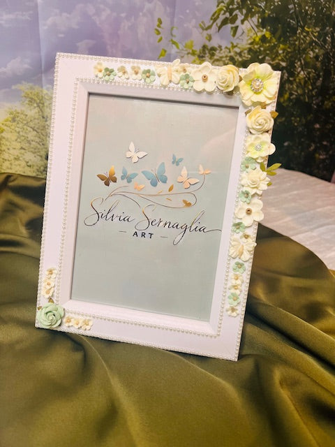 Floral Serenity Frame